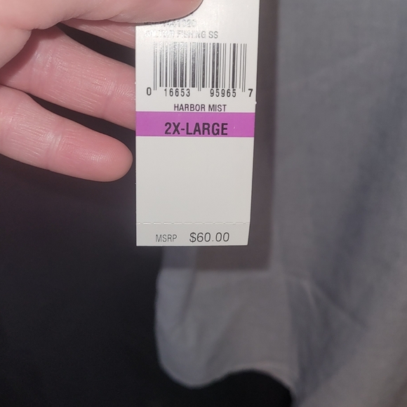 XXL Izod Saltwater Performance Shirt - Picture 2 of 4